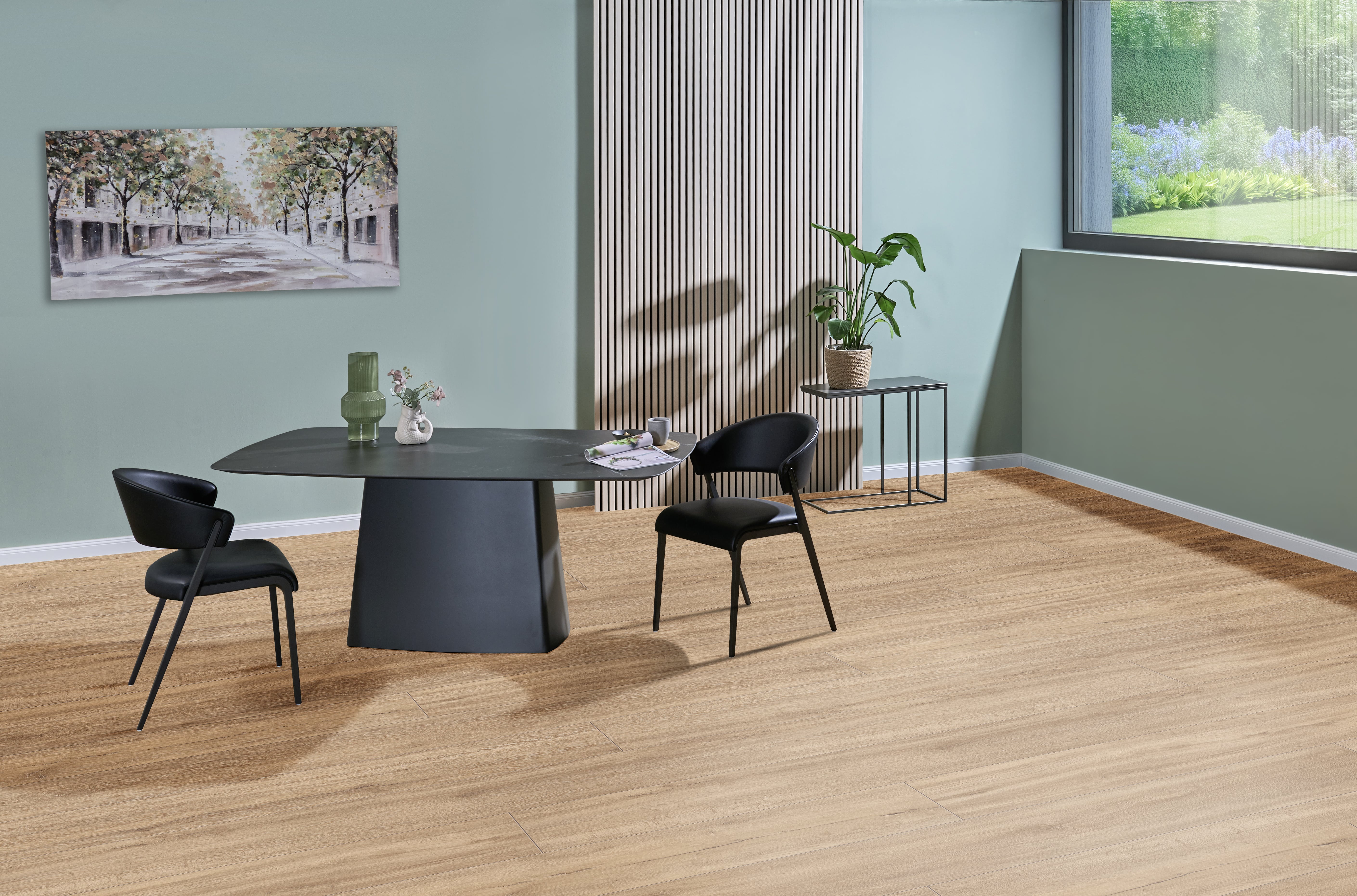 hobb Designboden V4E | Eiche hell strukturiert | Ein-Stab | Landhausdiele lang