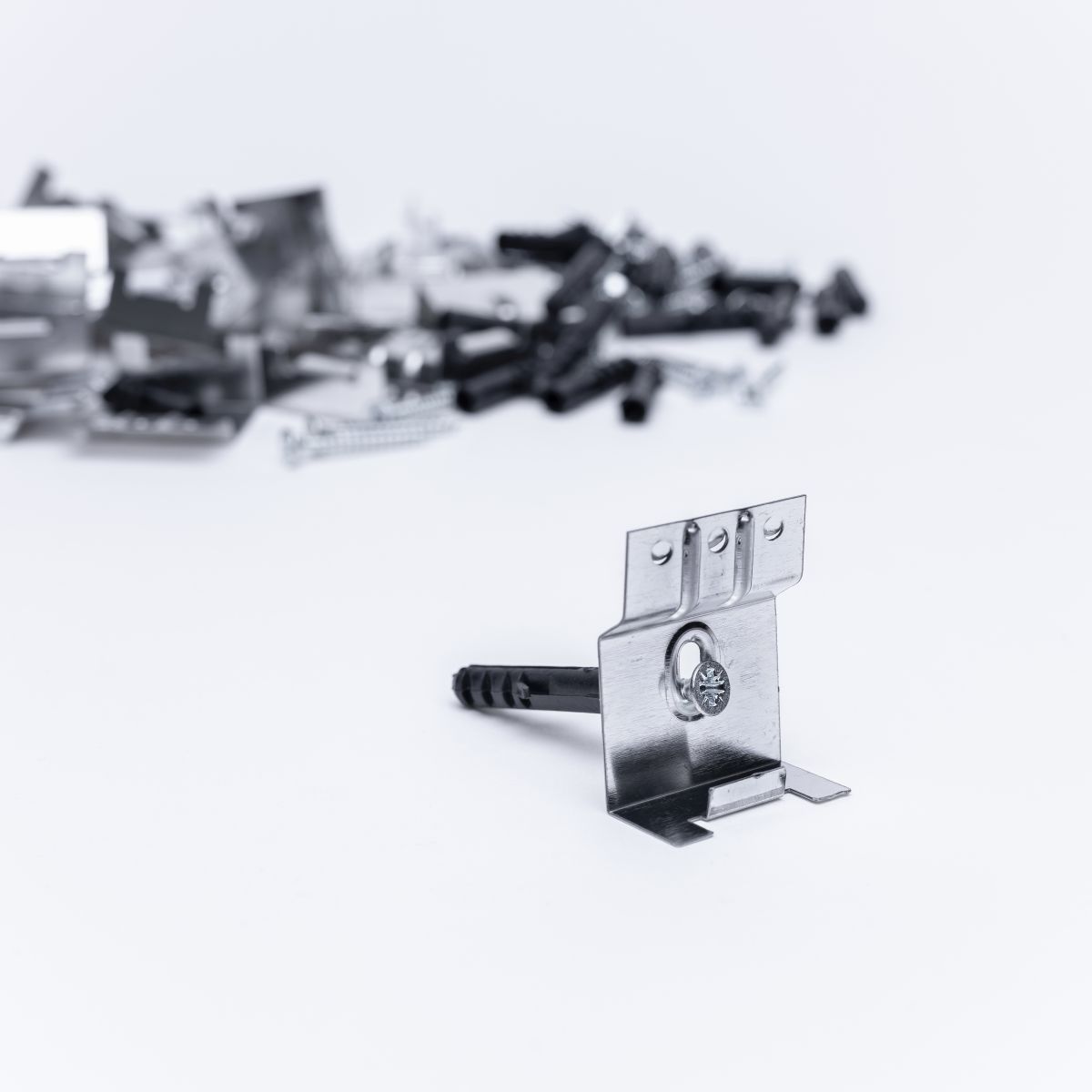 Befestigungsclips für Sockelleisten | MDF | 80-150mm | 25 Stück (inkl. Schrauben für 13 Meter) Befestigungsclips für Sockelleisten | MDF | 80-150mm | 25 Stück (inkl. Schrauben für 13 Meter)